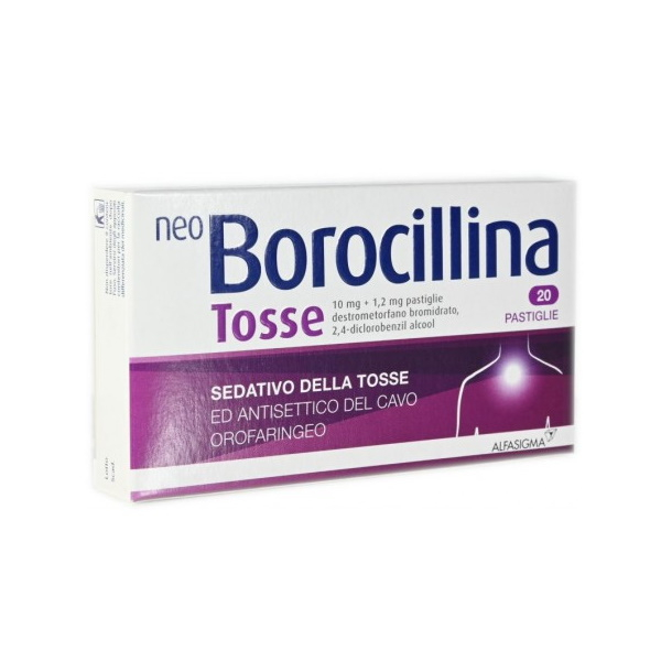 Neoborocillina Tosse 20 Pastiglie