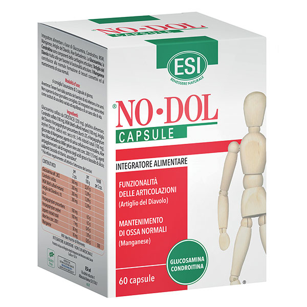 Esi No Dol Integratore Alimentare Dolori Articolari E Muscolari 60 Capsule