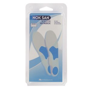 Noksan Solette Morbide In Gel Naturale Di Silicone Taglia S 2 Pezzi