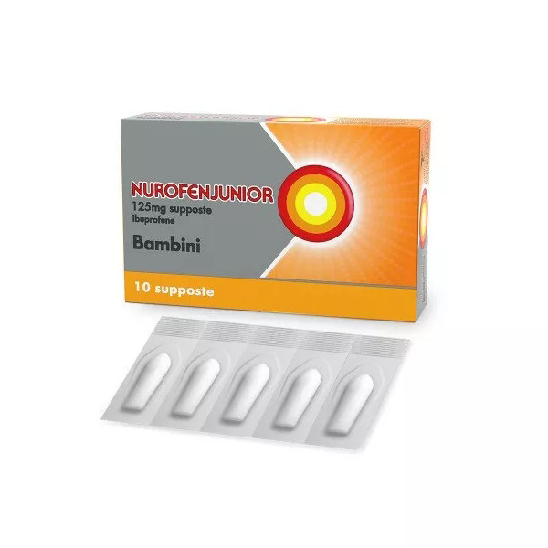 Nurofen Nurofenjunior 125 Mg 10 Supposte Bambini