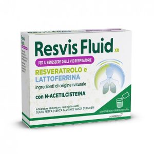 Resvis Fluid XR Integratore Alimentare Per Il Benessere Delle Vie Respiratorie 12 Bustine 3,65 G