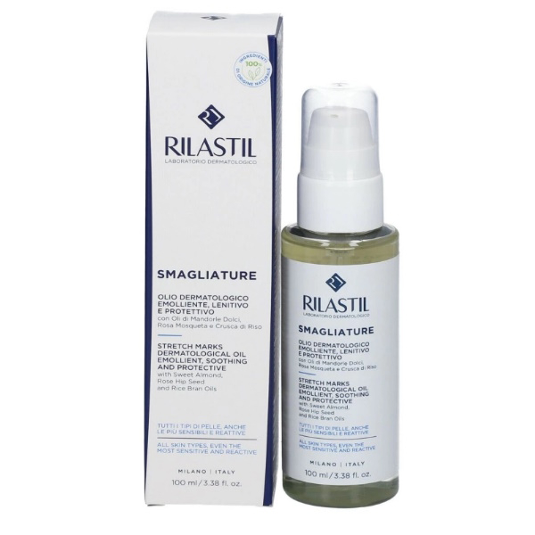 Rilastil Olio Dermatologico Lenitivo E Protettivo Smagliature 100 Ml