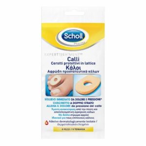 Scholl Cerotto Protettivo In Lattice Scudo Per Calli 9 Cerotti