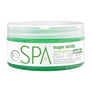 Sugar Scrub corpo, piedi, mani BCL SPA Citronella + Te Verde 85gr