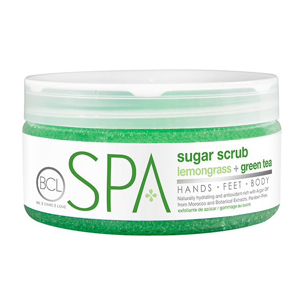 Sugar Scrub corpo, piedi, mani BCL SPA Citronella + Te Verde 85gr