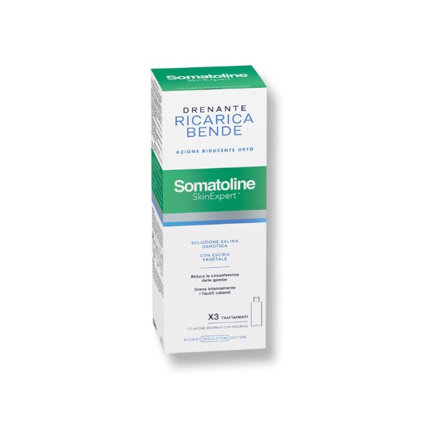 Somatoline Skin Expert Drenante Ricarica Bende Snellenti 400 ml