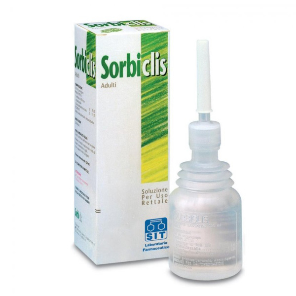 Sorbiclis Adulti 36,00 G + 0,24 G Soluzione Rettale 1 Flacone Da 120 Ml