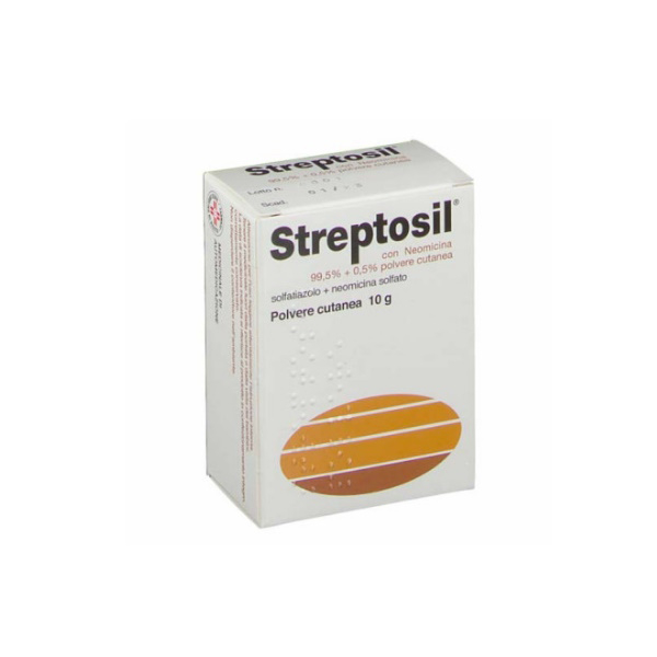 Streptosil Con Neomicina 99,5% + 0,5% Polvere Cutanea 10 g