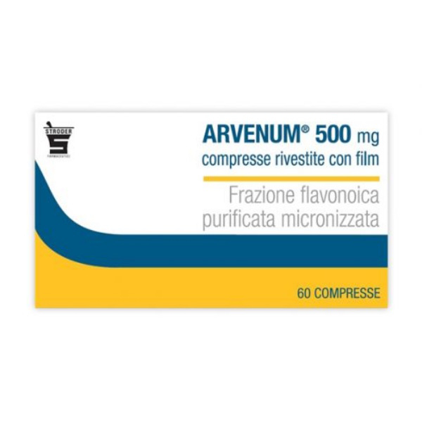 Stroder Srl Arvenum 500 Mg 60 Compresse Rivestite Con Film