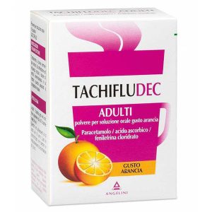 Tachifludec 10 bustine Gusto Arancia 600 Mg