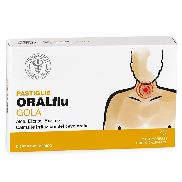Unifarco Lfp Oralflu Protettivo Gola 20 Compresse