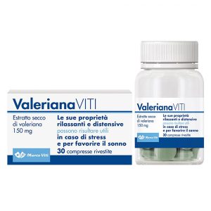 Marco Viti Valeriana Integratore Stress e Sonno 30 Compresse