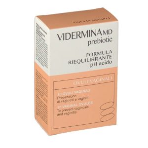 Vidermina Prebiotic Ovuli Vaginali Azione Lenitiva E Protettiva 10 Pezzi
