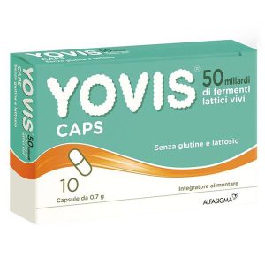 Yovis Caps 50 Miliardi Integratore Fermenti Lattici Vivi 10 Capsule