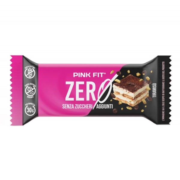 Proaction Pink Fit Bar Zero Barretta Proteica Gusto Tiramisù 30g