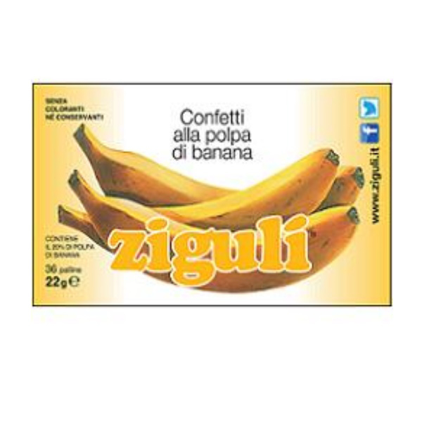 Zigulì Confetti Alla Polpa Di Banana 36 Palline 22 G